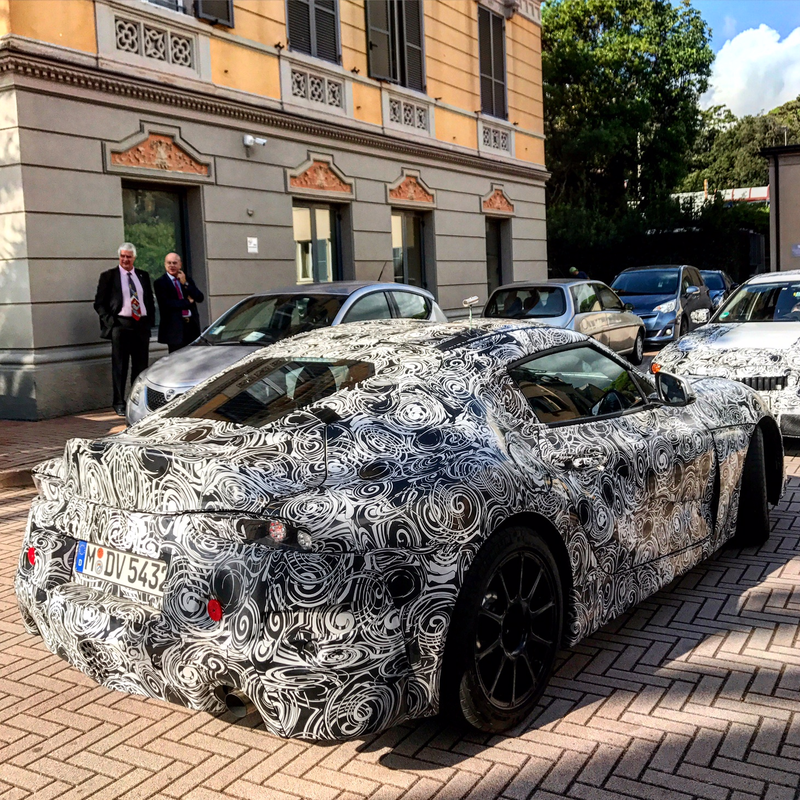 Illustration for article titled The New Toyota Supra Went On Vacation With Some BMWs In Italy